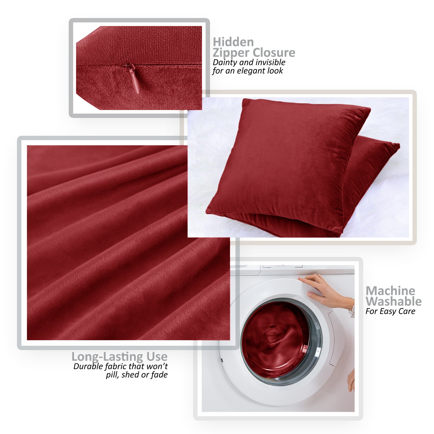 Nestl Bedding Couch Throw Pillow Inserts - Premium Hypoallergennic Pil –  Cozy Array