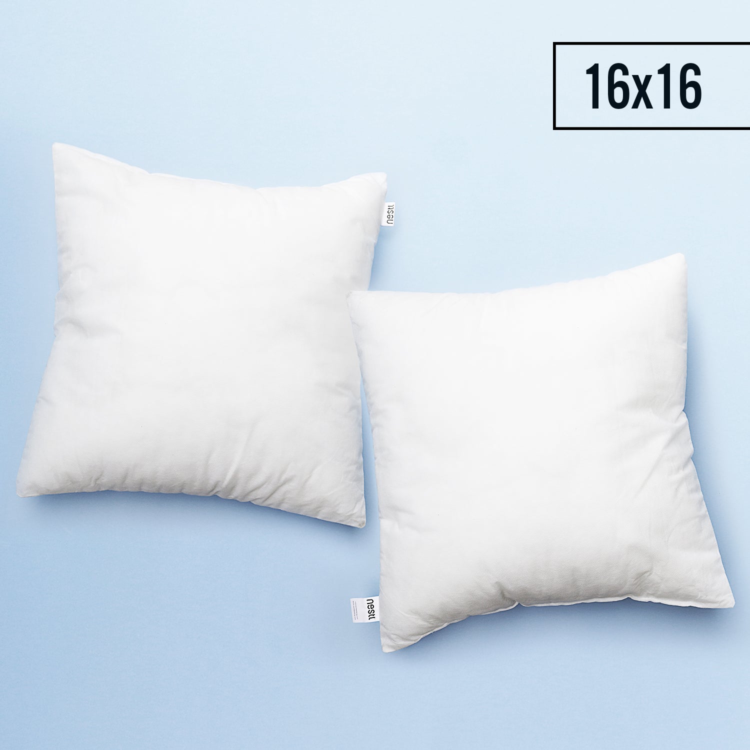 Throw pillow outlet inserts 16x16