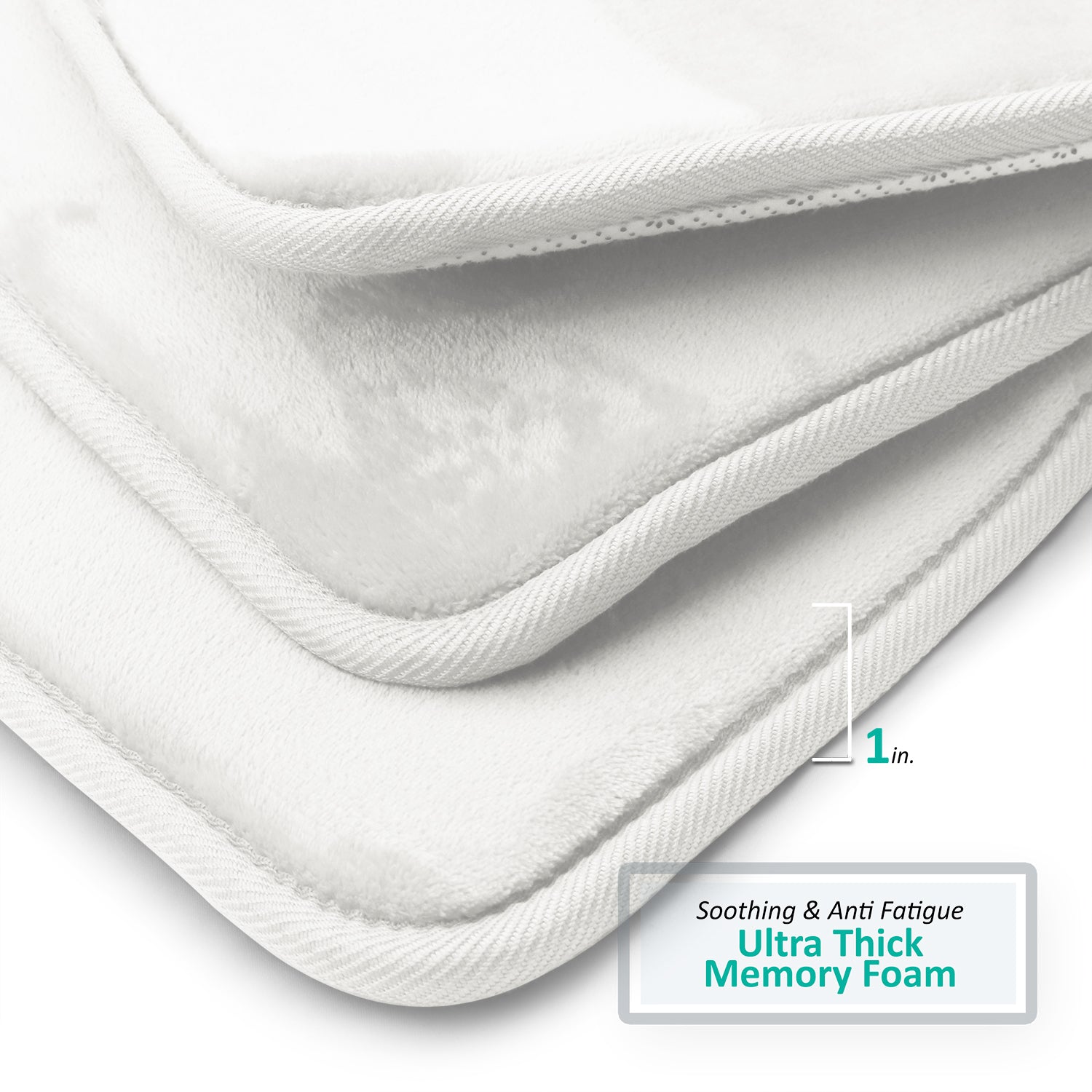 Clara Clark Memory Foam Bath Mat - 3 Pack – Cozy Array